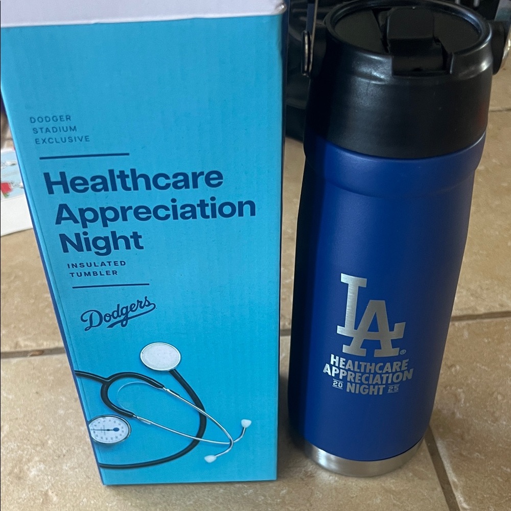 New Blue Dodgers Insulated Tumbler